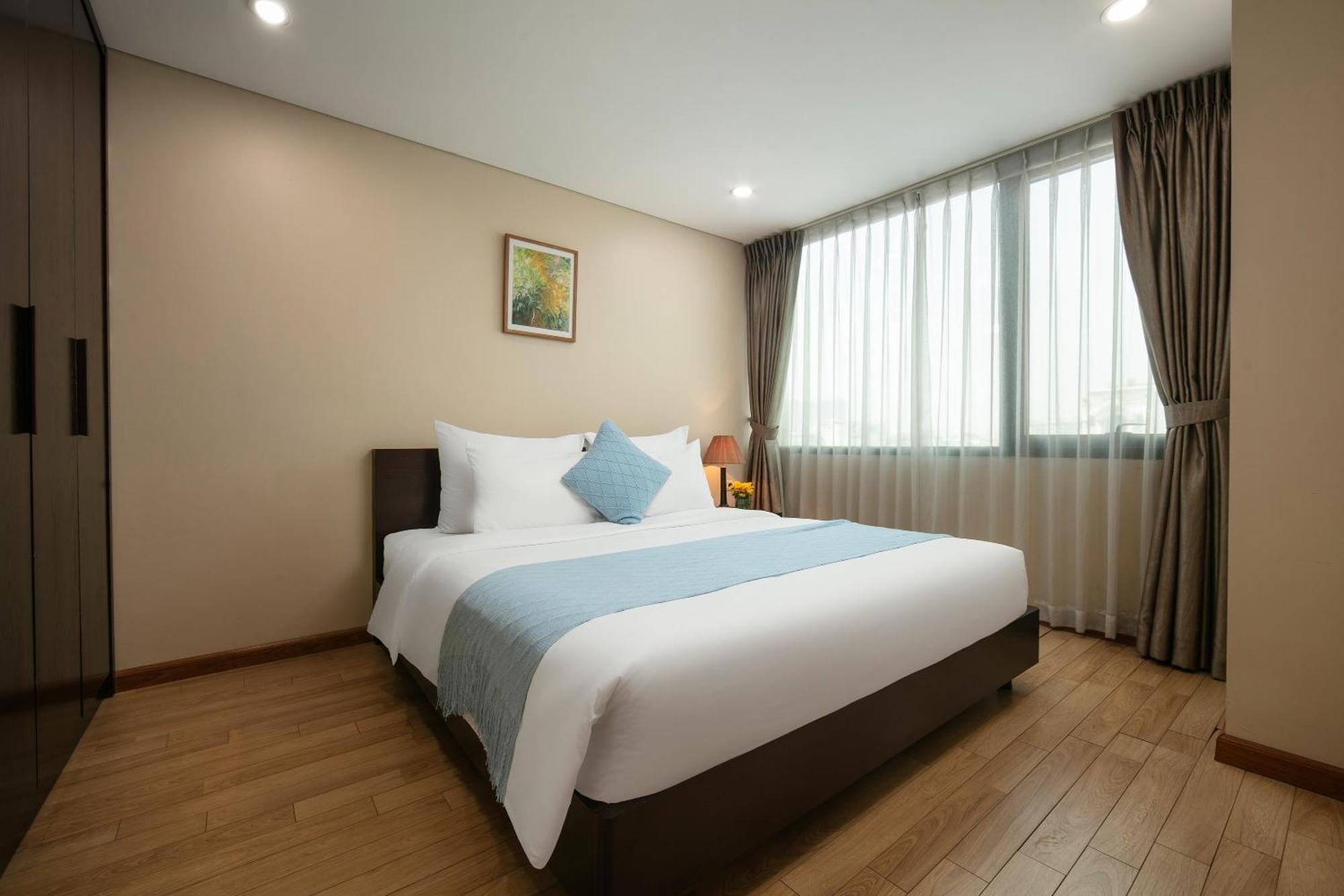 Hb Serviced Apartment - 121B Quan Hoa Hanoj Exteriér fotografie